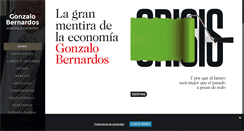 Desktop Screenshot of gonzalobernardos.es